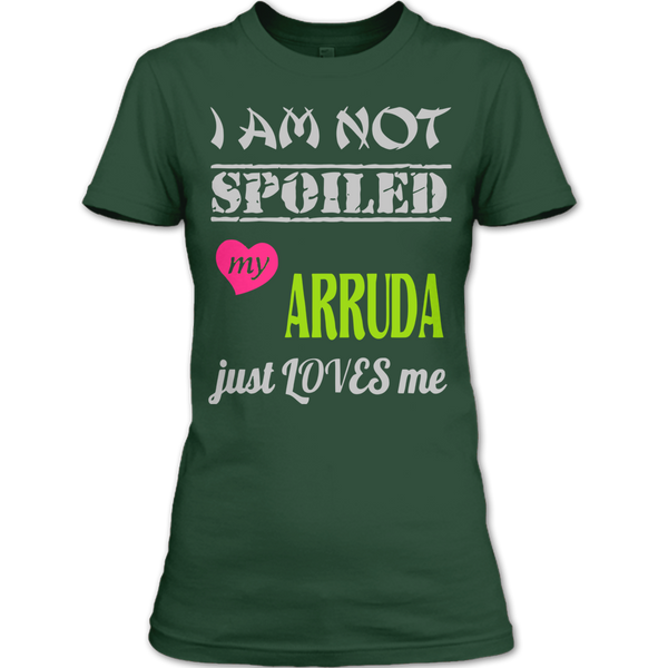 A black t-shirt with the shopify logo