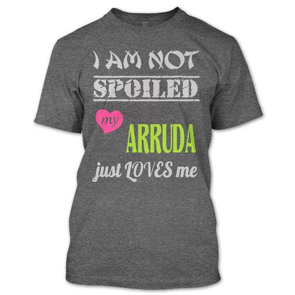 A black t-shirt with the shopify logo