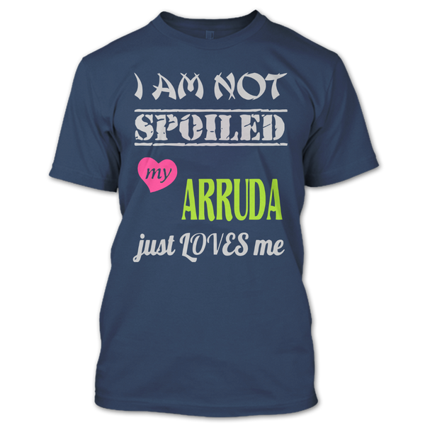 A black t-shirt with the shopify logo