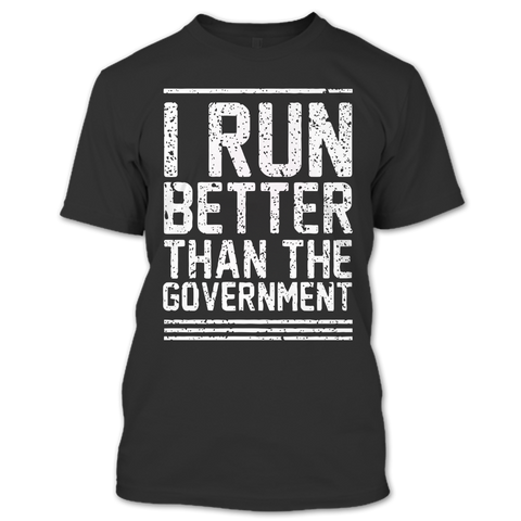 A black t-shirt with the shopify logo