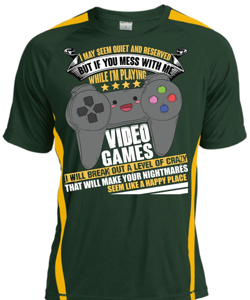 I'm Playing Video Games T Shirt, Like A Happy Place T Shirt, Cool Shirt