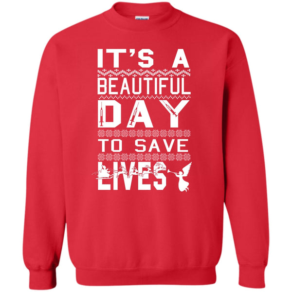 Coolest Nurse T Shirt, Merry Christmas Gift Sweatshirt