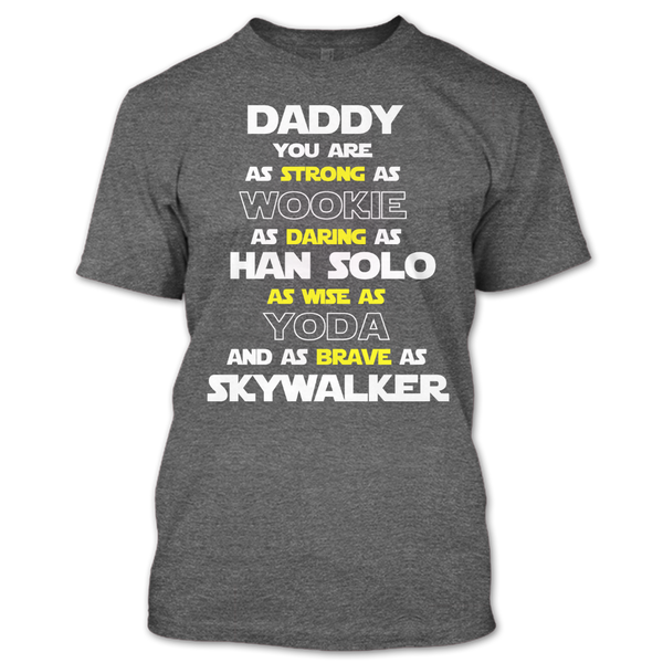 A black t-shirt with the shopify logo