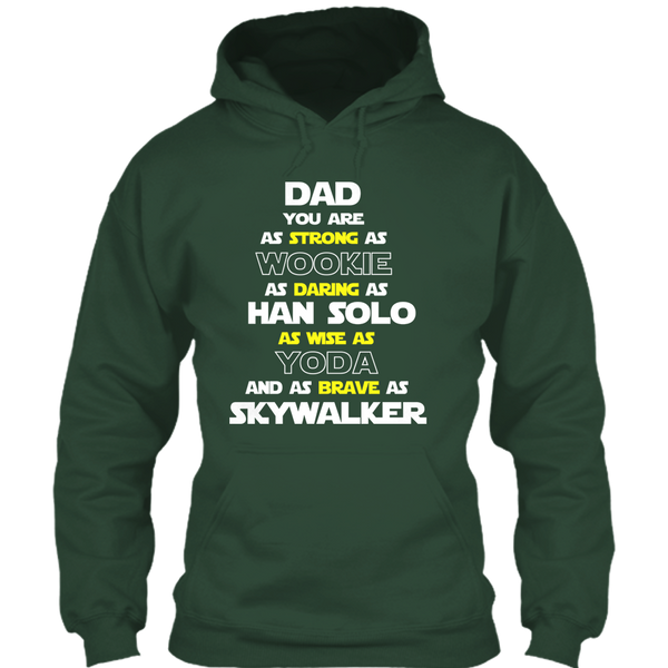 A black t-shirt with the shopify logo