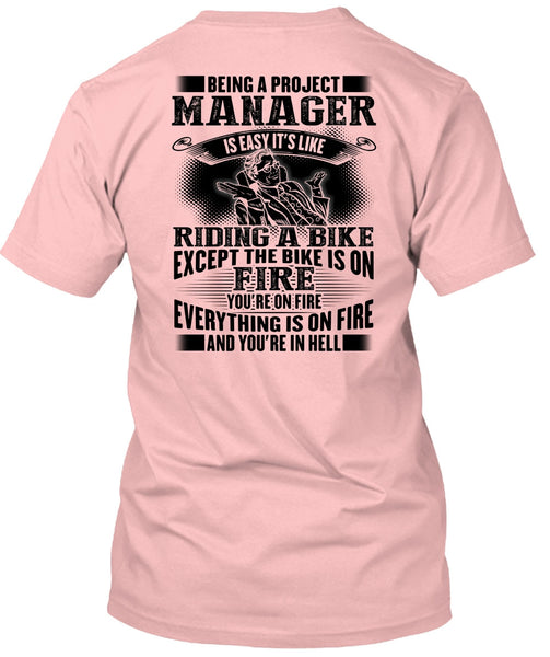 Being A Project Manager T Shirt, I Love Manager T Shirt