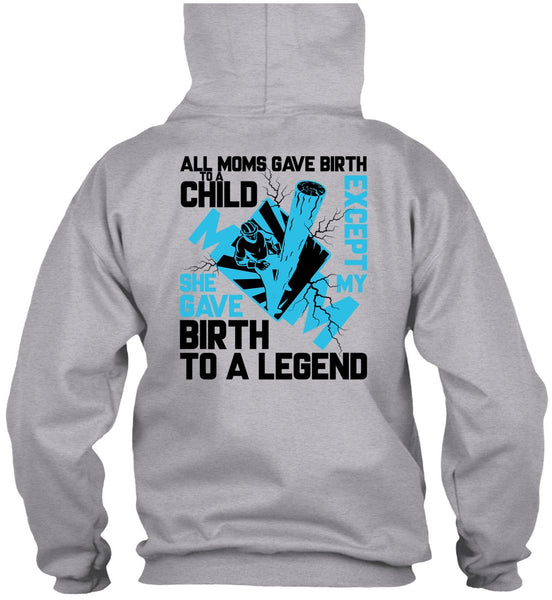 All Moms Gave Birth To A Child T Shirt, I Love Lineman T Shirt