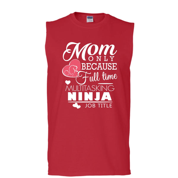 Mom Shirt, Mother's Day Shirt (Men's Cotton Sleeveless)
