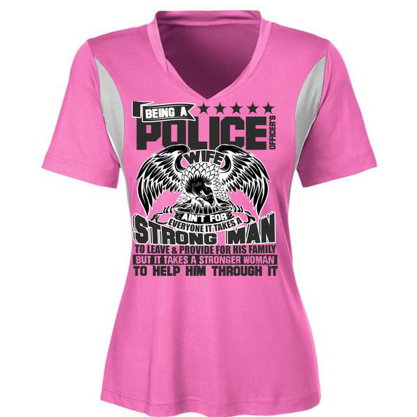 Being A Police Officer's Wife T Shirt, I Love Police T Shirt, Awesome T-Shirts