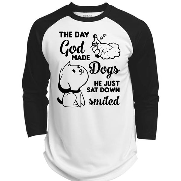 A black t-shirt with the shopify logo