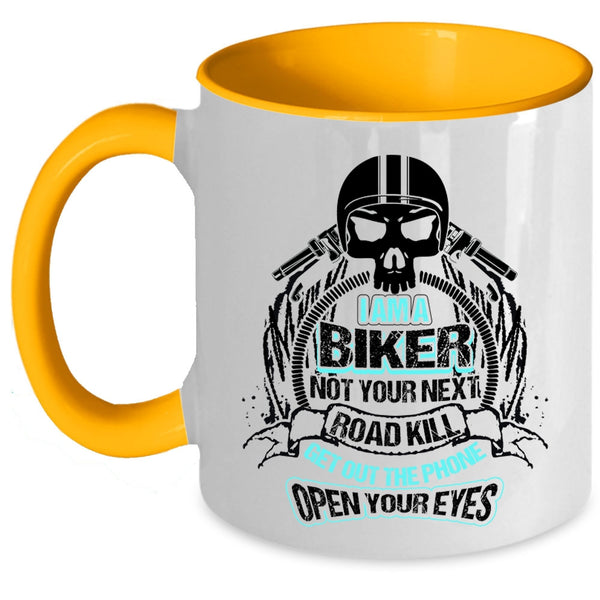 Awesome Gift For Biker Coffee Mug, I Am A Biker Accent Mug