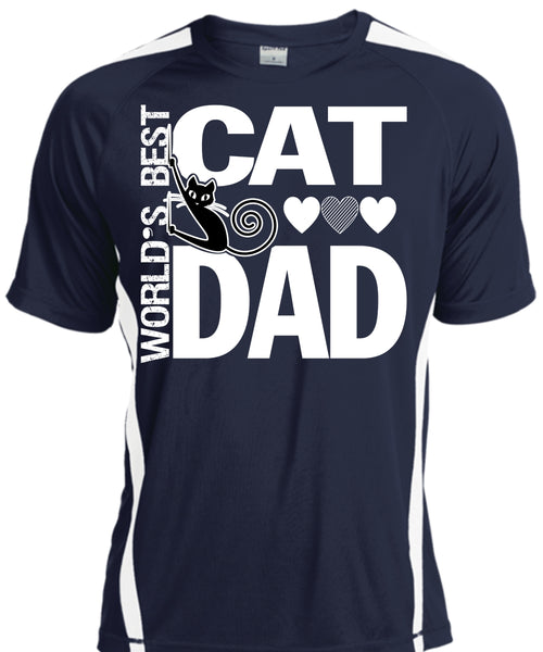 World's Best Cat Dad T Shirt, My Pets T Shirt, My Favorite T Shirt