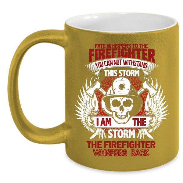 Firefighter Coffee Mug, Cool Fireman Coffee Cup