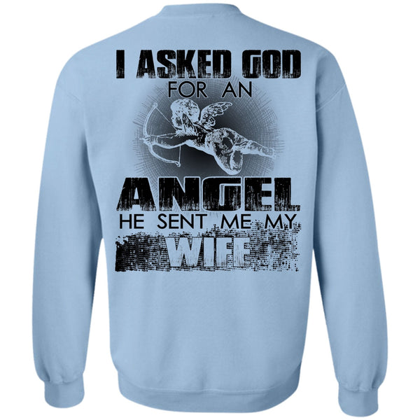 I Love Wife T Shirt, He Sent Me My Wife Sweatshirt