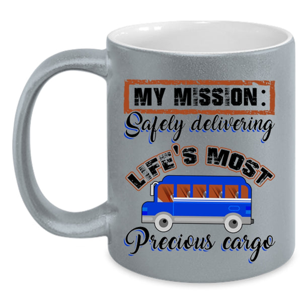 Safely Delivering Life's Most Precious Carge Coffee Mug, My Mission Accent Mug