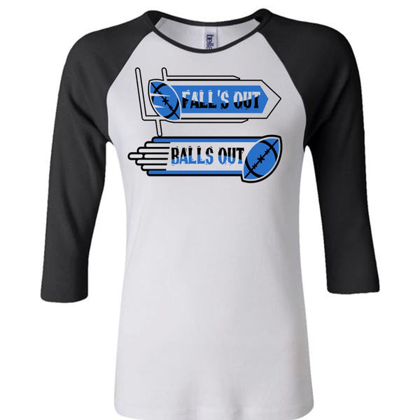 Fall's Out Balls Out T Shirt, I Love Football T Shirt, Awesome T-Shirts
