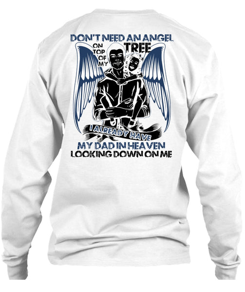 My Dad In Heaven T Shirt, I Love Papa T Shirt