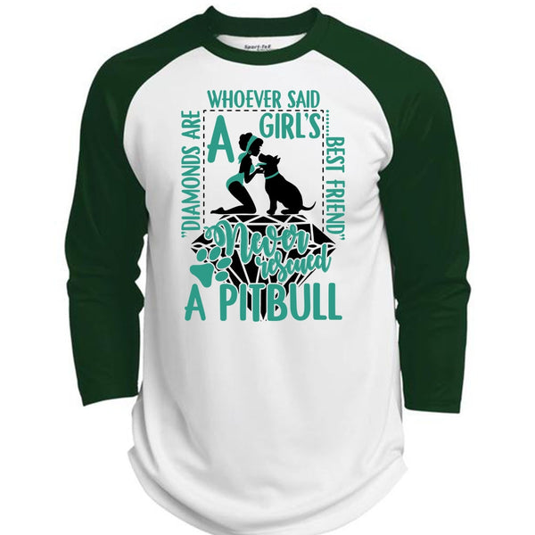 Never Rescued A Pit Bull T Shirt, I Love My Dog T Shirt, Awesome T-Shirts  (Polyester Game Baseball Jersey)