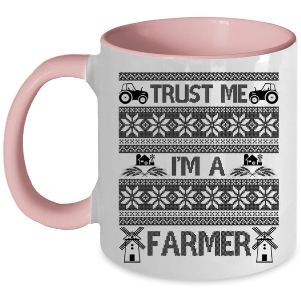 Christmas Gift For Farmer Coffee Mug, I'm A Farmer Accent Mug