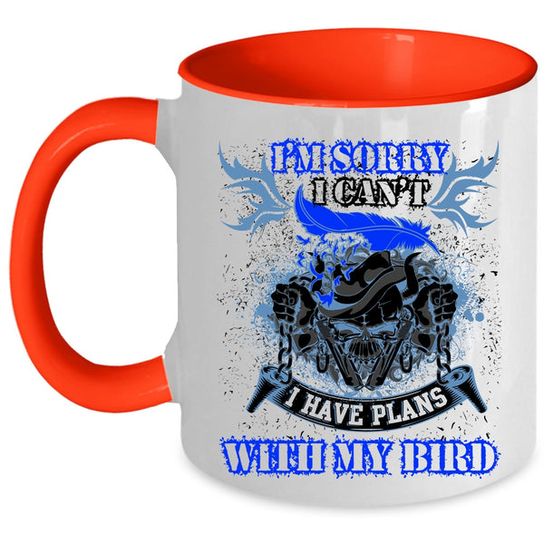 I Love My Birds Coffee Mug, I Have Plans With My Bird Accent Mug