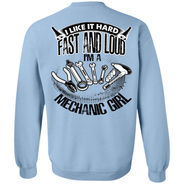 I Love Mechanic T Shirt, I'm A Mechanic Girl Sweatshirt