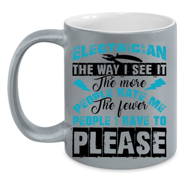 Awesome Electricians Coffee Mug, Electrician Accent Mug