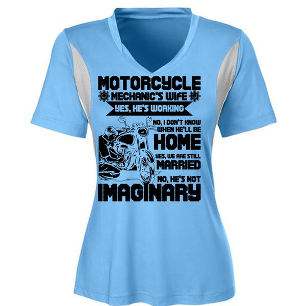 Motorcycle Mechanic's Wife T Shirt, I Love Mechanic T Shirt, Awesome T-Shirts