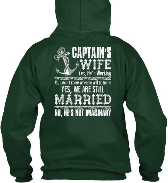 Captain's Wife T Shirt, We Are Still Married T Shirt