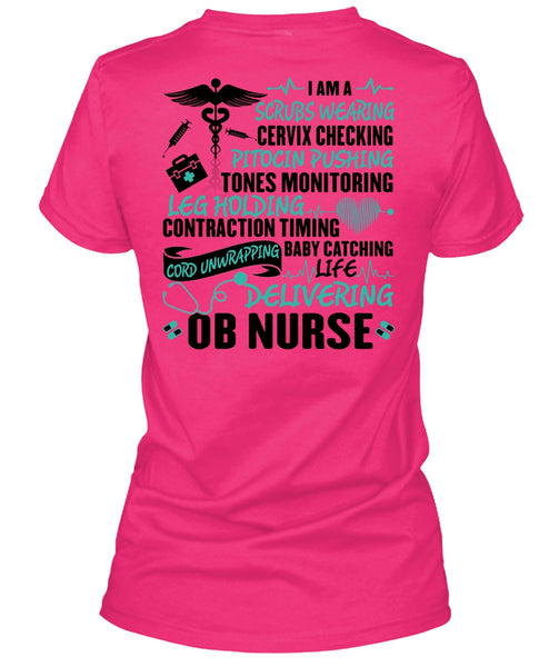 Life Delivering Ob Nurse T Shirt, I Love Nurse T Shirt