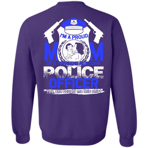 Awesome Police Officer T Shirt, I Love Police Sweatshirt