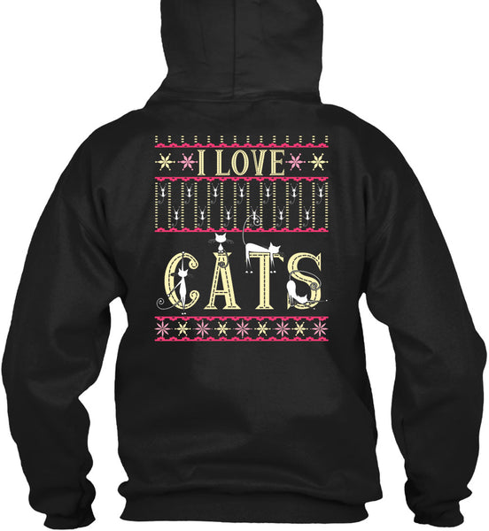 I Love Cats T Shirt, This Girl Loves Christmas T Shirt