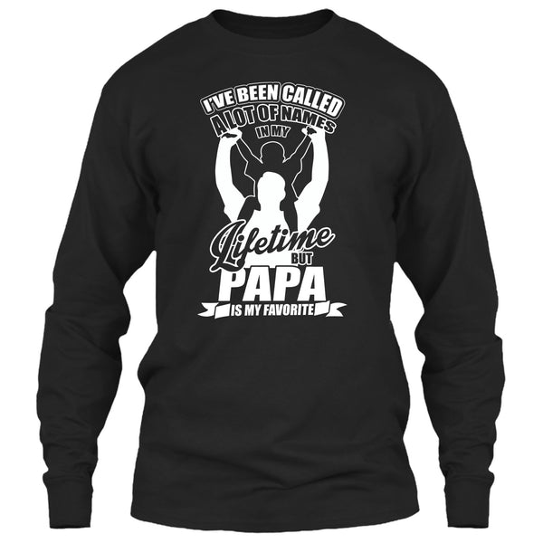 Papa Is My Favorite Name T Shirt, Happy Father's  Day T Shirt