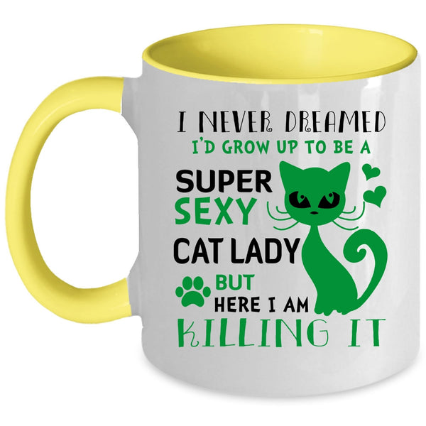 I'd Grow Up To Be A Cat Lady Cup, Gift For Wife Mug