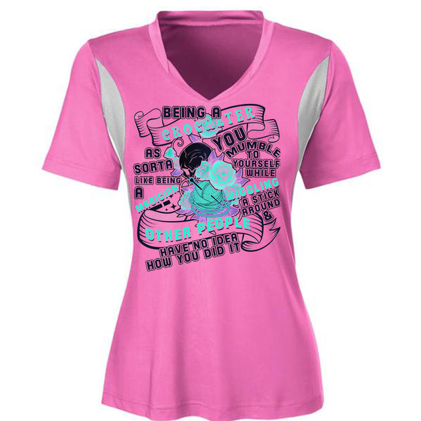 Being A Crocheter As Sorta Like Being A Magician T Shirt, Being A Crocheter T Shirt, Awesome T-Shirts