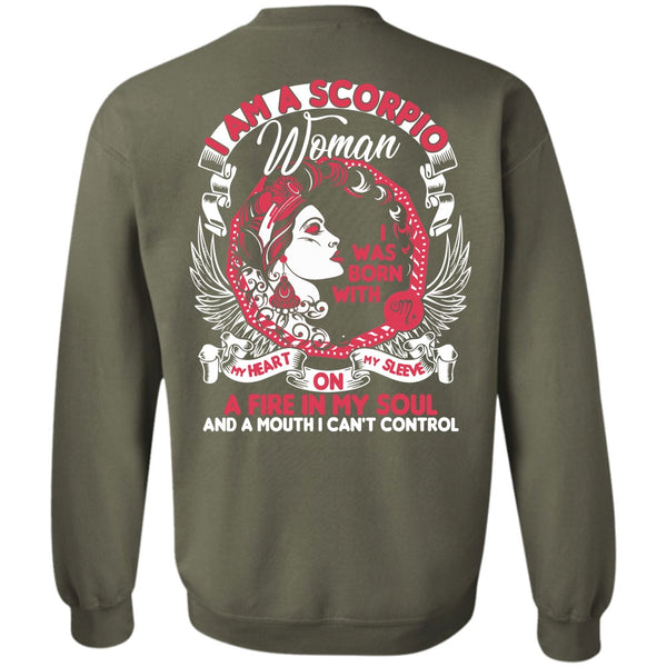 Fire In My Soul T Shirt, I Love Scorpio Sweatshirt