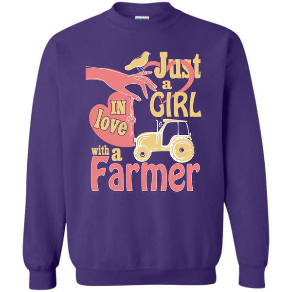 In Love With A Farmer T Shirt, Coolest Farmer Sweatshirt