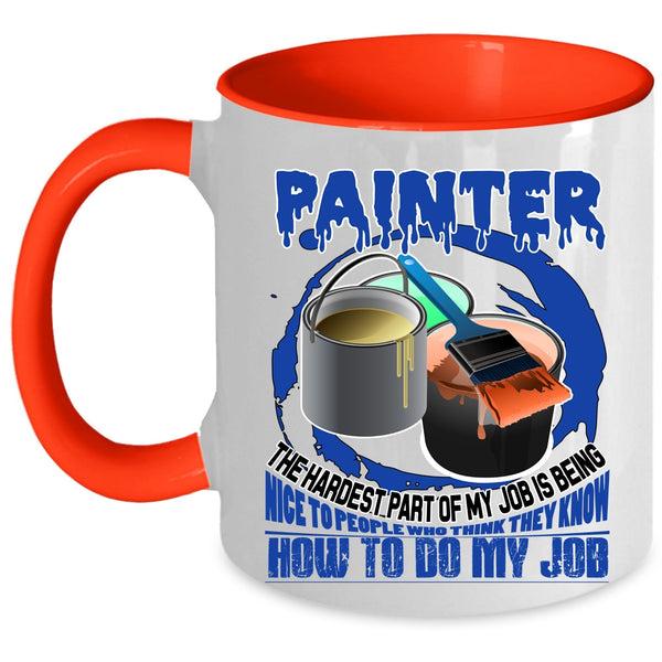 Cute Gift For Painter Coffee Mug, Painter Accent Mug
