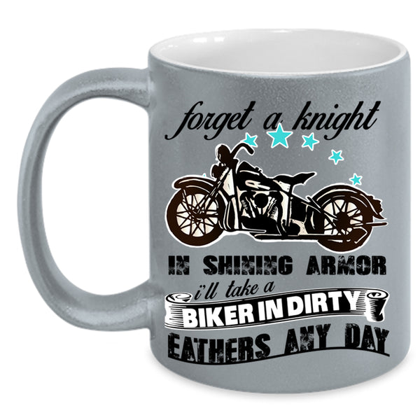 Cool Biker Coffee Mug, I'll Take A Biker In Dirty Accent Mug