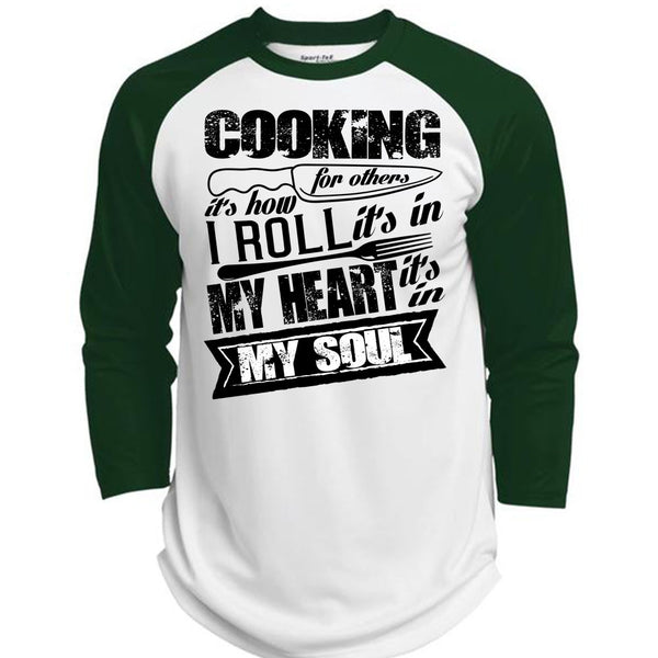 Cooking For Others T Shirt, I Love Cooking T Shirt, Awesome T-Shirts  (Polyester Game Baseball Jersey)