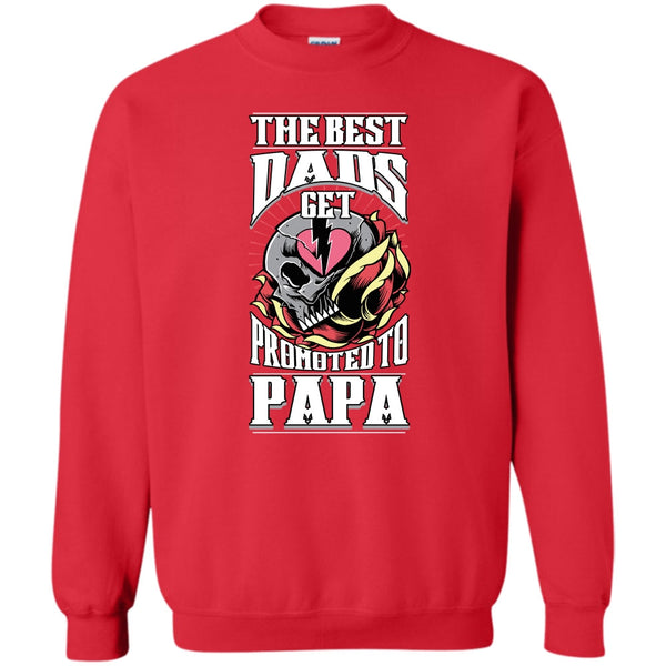 Get Promoted To Papa T Shirt, Coolest Papa Ever Sweatshirt