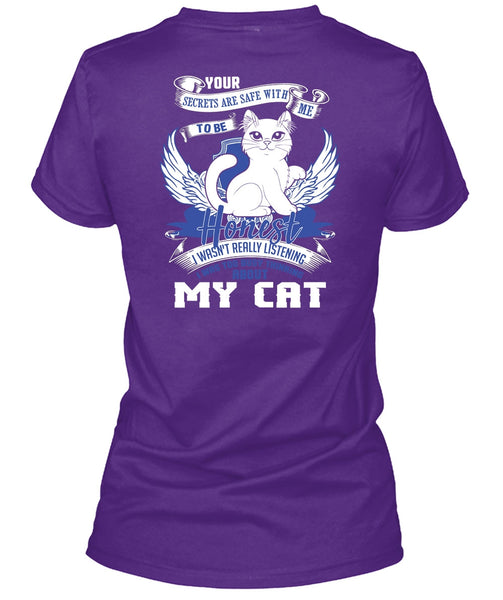 I Was Too Busy Thinking About My Cat T Shirt, My Favorite T Shirt
