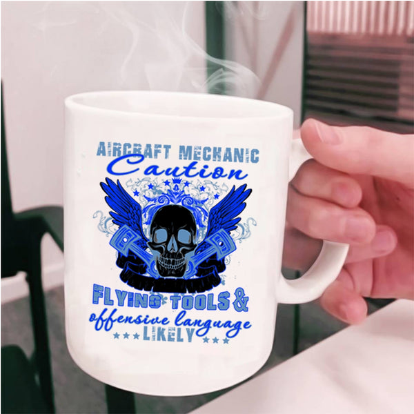 Cool Aircraft Mechanics Coffee Mug, Aircraft Mechanics Cup