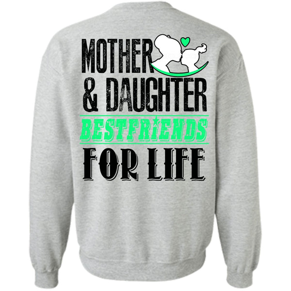 I Love Mom T Shirt, Mother And Daughter Best Friends Sweatshirt