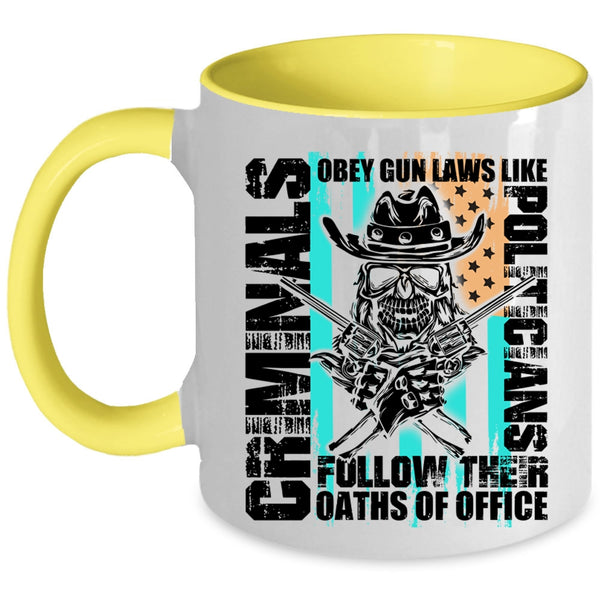 Cool Gift For Policeman Coffee Mug, Cool American Flag Accent Mug