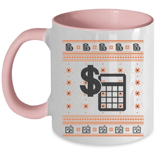 Cool Christmas Gift For Accountant Coffee Mug, Accountant Accent Mug