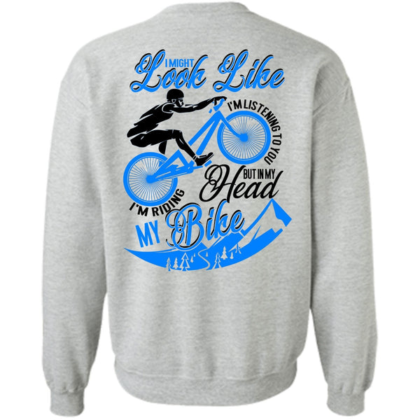 I Love Biker T Shirt, I'm Riding My Bike Sweatshirt