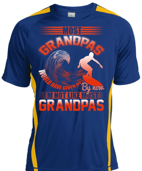 I'm Not Like Most Grandpas T Shirt, Being A Grandpa T Shirt, Cool Shirt