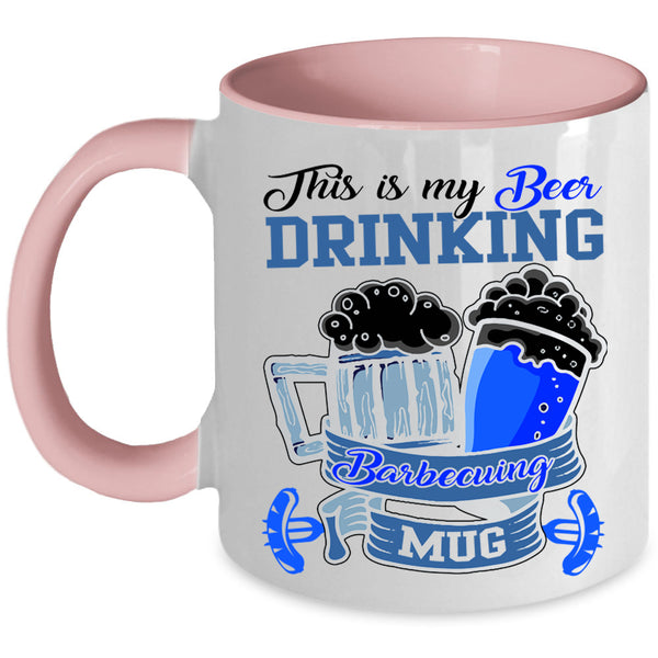 Outdoor Coffee Mug, This Is My Beer Drinking Barbecuing Accent Mug