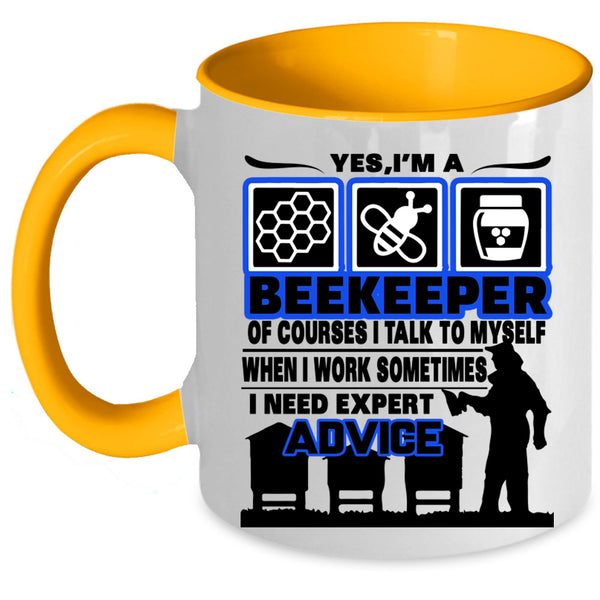 Gift For Beekeeper Coffee Mug, I'm A Beekeeper Accent Mug