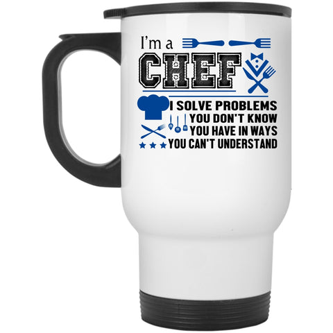 Cool Gift For Kitchener Travel Mug, I'm A Chef Mug