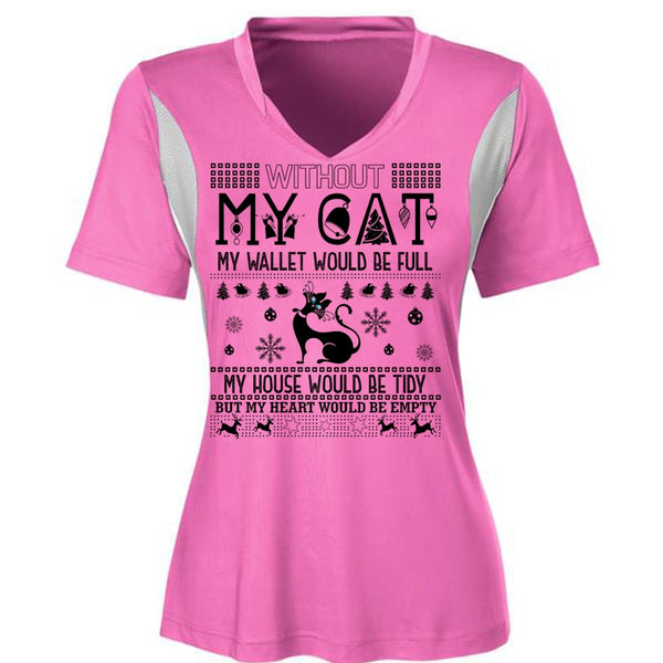 Without My Cat My Wallet Would Be Full T Shirt, I Love My Cat T Shirt, Awesome T-Shirts